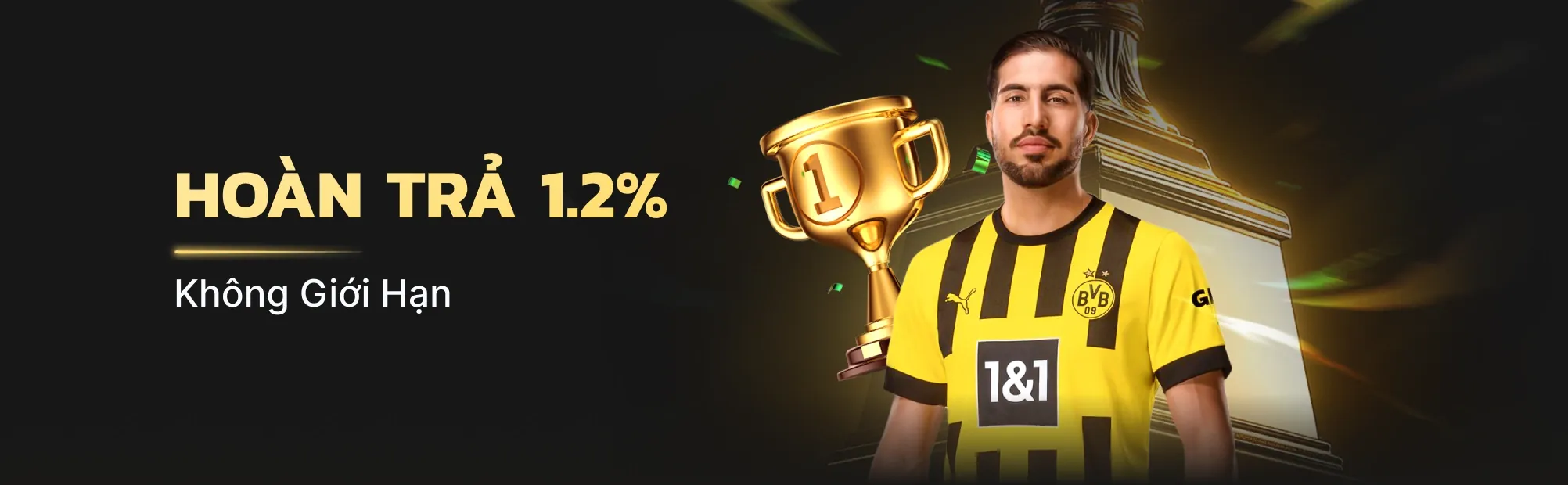 Hoàn trả tiền cược thể thao hàng tuần tại f18678 casino